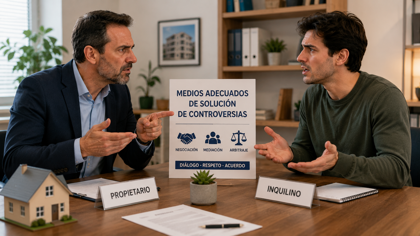 La mala relación entre propietario e inquilino no es suficiente para evitar el MASC