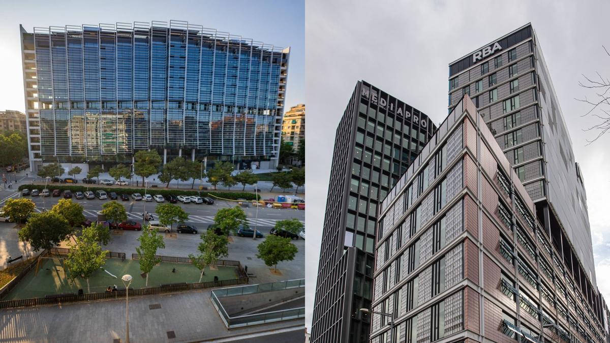 La venta del edificio Estel y la Torre RBA elevan la inversión en el mercado inmobiliario catalán a 1.500 millones, su tercer mejor semestre desde 2007