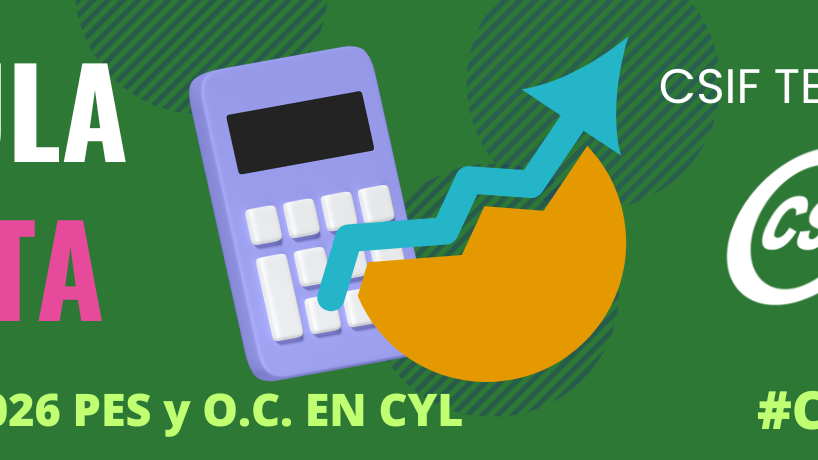 Oposiciones PES y O.C 2026 en CyL. Calcula la nota final del proceso. - CSIF