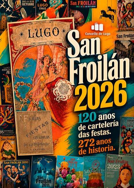 El Concello de Lugo convoca un concurso de carteles que prohíbe la inteligencia artificial con una imagen elaborada con ella