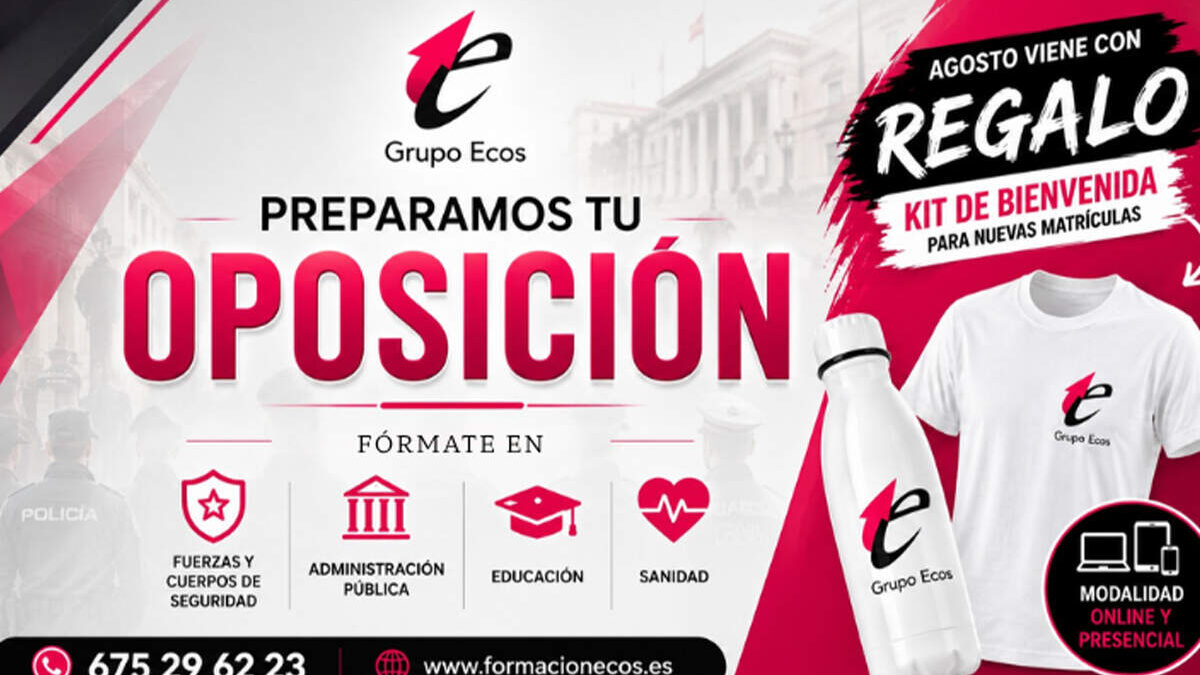 Grupo Ecos ofrece preparación para miles de plazas de oposiciones y un Kit de Bienvenida