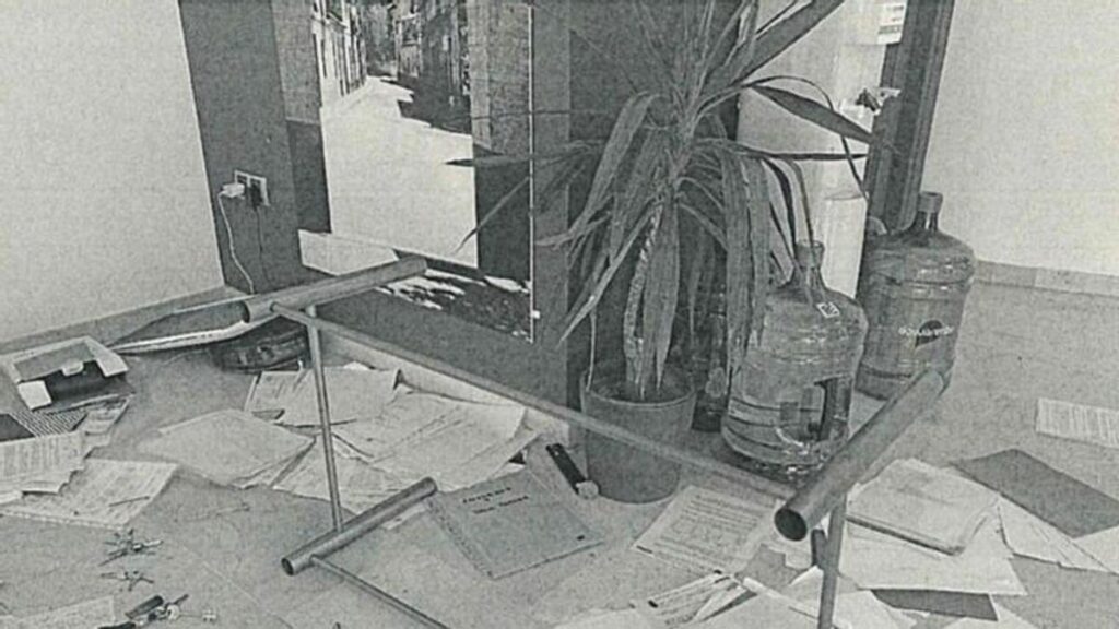 Cuatro meses de cárcel por amenazar y destrozar una inmobiliaria al no renovarle el alquiler