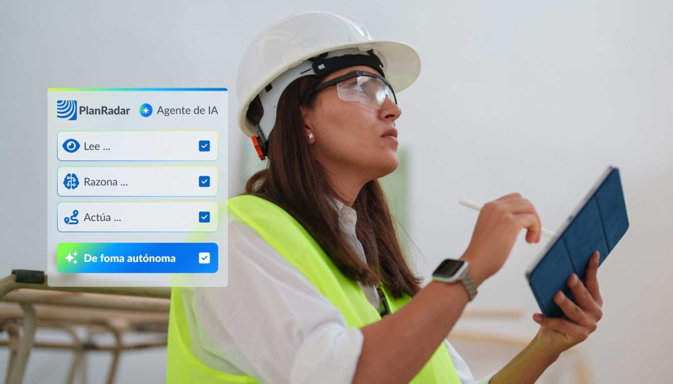 PlanRadar incorpora una Inteligencia Artificial capaz de ejecutar automáticamente tareas de gestión en proyectos de construcción e inmobiliarios