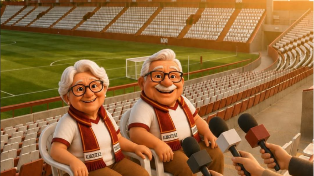 Albacete estrena ‘Los Abuelos del Alba’, la primera inteligencia artificial dedicada a un club de fútbol en España