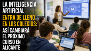 La inteligencia artificial entra de lleno en los colegios: así cambiará el próximo curso en Alicante 9