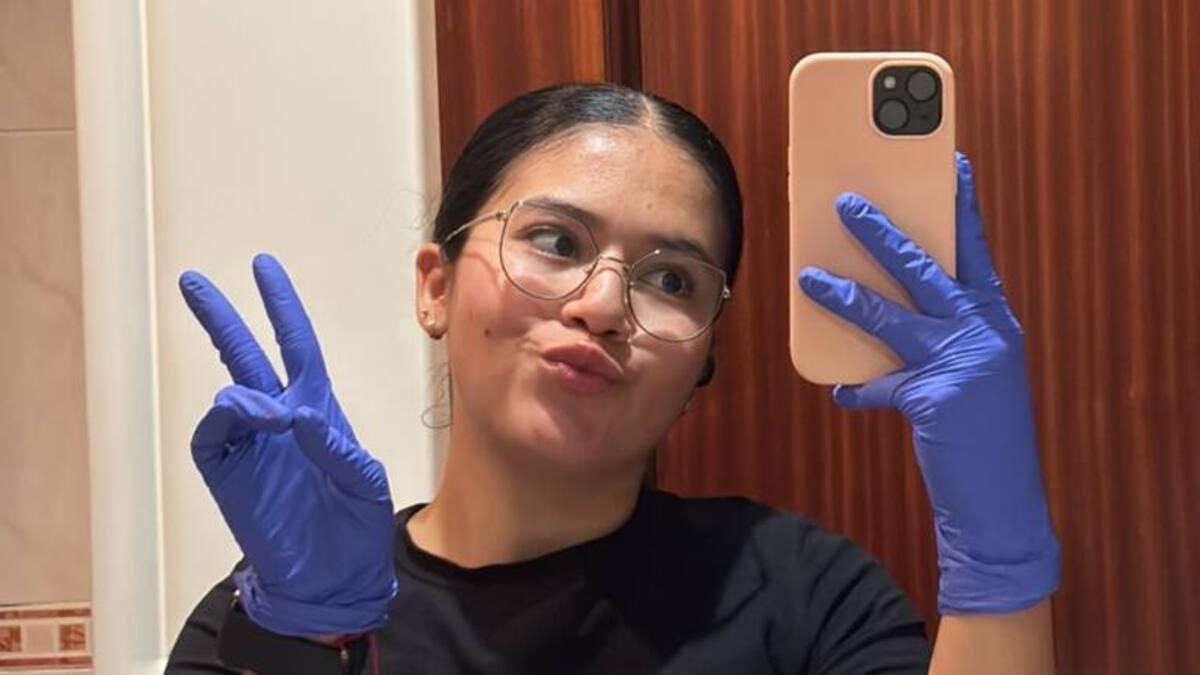 Paula, colombiana (24 años): "Era auxiliar contable y ahora limpio pisos para poder sobrevivir"