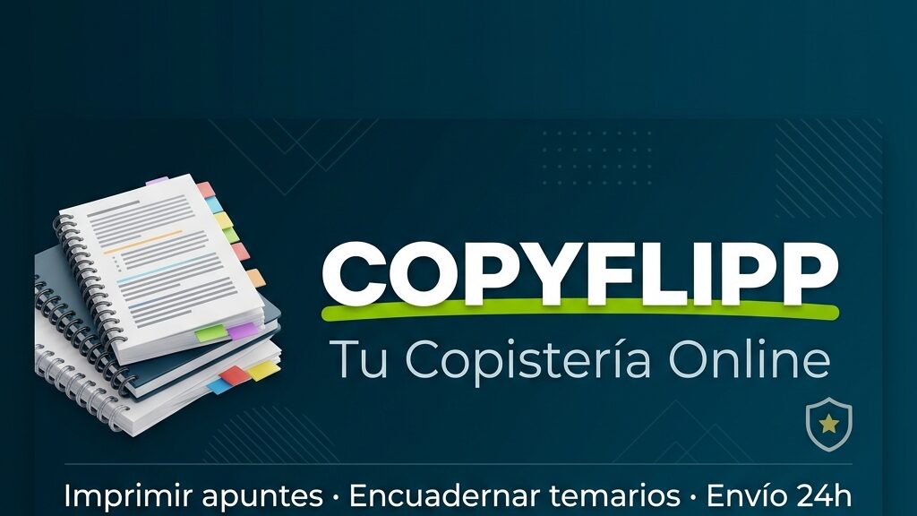 Imprimir Temario de Oposiciones Online | Encuadernado - Copyflipp